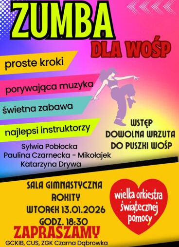 Zumba z WOŚP